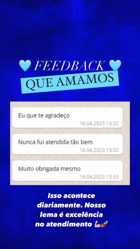 Feedback WhatsApp Patrícia M.